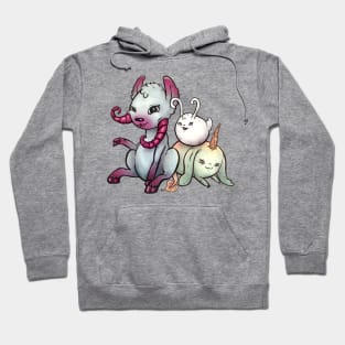 Three cute critters Hoodie